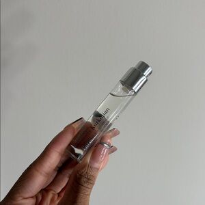 Maison Francis Kurkdjian Clear Glass Rollerball with Silver Cap